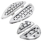 Chrome Front   Rear Floorboards Foot Board Pegs For Harley Electra Street Glide