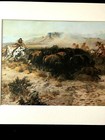 Charles M Russell  the Buffalo Hunt No  26  11 X 14 Matted Western Print