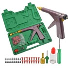 Tire Plugger Tubeless Tire Wheel Repair Gun Kit Mushroom Plug Probe Nozzle Us