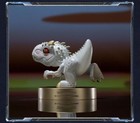 Limited Edition Brass Q Version Dinosaur Indominus Rex Statue Kids Gifts