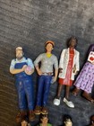 Lakeshore Education Figures Toy Block Play People Races Family Rare Lot 14 Flaws