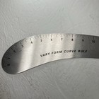 Staedtler Fairgate Vary Form Curve Ruler 24  Made In Usa 12-124 Aluminum