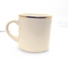 Vintage Nebraska Huskers Ceramic Mug Beige   Red 13 Oz Cornhuskers University