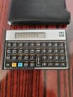 Hewlett Packard Hp-15c Scientific Calculator   Leather Carry Case Vintage Rare 
