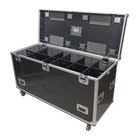Prox Xs-utl246036wmk2 Ata Utility Road Case With Tray Dividers 4 Casters