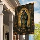 Our Lady Of Guadalupe Garden Flag Virgin Mary Mosaic Catholic Decor