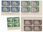 Bermuda Stamp Blocks- Scott 105 108 118 119 135-137- Lot Of 7