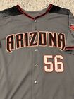 Mlb Authenticated-greg Holland Game-used  Jersey Issued By Arizona Diamondbacks