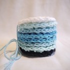 New Handmade Crochet  Set Of 8-3  Scrubbies Kitchen Or Bath  Cotton Eco-friendly