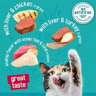 Purina Friskies Wet Cat Food  Ocean Fish And Tuna  With Chicken And Turkey - 12