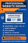 Wordpress Website Design   Domain   Hosting   Seo Combo Deal 24 h Support 