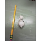 Vintage Miniature Ceramic Lamb Figurine White Sheep Tiny Collectible Decor