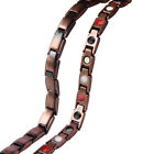 Pure Copper Thin Magnetic Bracelet Anklet Women Arthritis Pain Relief Energy 