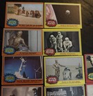 Vintage 1977 Topps Star Wars Trading Cards Lot Of 14 Mixed Red Yellow Orange 