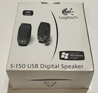Logitech S-150 Usb Digital Speakers For Computer Pc Laptop Audio  open Box 