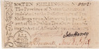 December 1771 Ten Shillings North Carolina Colonial Fr Nc-138 