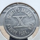 Long Branch  New Jersey Scotty s Arcade 10 X Amusement Token Sp6477