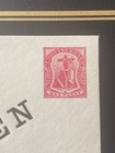 Montserrat 1903 1d Red Postal Stationery Envelope   Pse Specimen