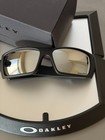 Oakley Gascan Rectangular  Sunglasses Black mirrored Lens Oo9014 New
