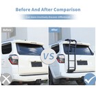 Rear Hatch Ladder Black Steel Tailgate Step Ladder Accessories For 4runner 2010 