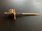 Vintage Sword Letter Opener 5  Castellana Hilton Madrid Spain Midcentury Sinatra