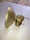 Vintage Brass Butterfly Trademark Carbide Light Coal Miner   s Lamp Made Hong Kong