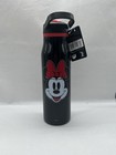 Aldi 2025 Limited Edition Disney Black Mickey   Minnie Zak Water Bottle