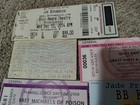  9  Concert Ticket Stub Lot Jimmy Buffett Ozzy Matchbox 20 Bb King See Pics