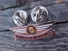 Chrysler Heritage Hat Pin  Wings   Quality Seal Logo Nos Orig