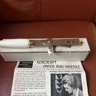 Vintage 1950s Carpet Rug Hook Needle Tool   Inst norden norcraft Made In Denmark