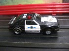 New Tyco Ho Scale Slot Car  Highway Patrol With Fashing Lights And Siren    