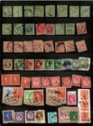 4 Pages Of Great Britain Post Marks -  1 Per Page 