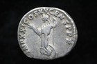 Roman Coin Domitian Ar Denarius Minerva With Thunderbolt Rome Mint 90-91 Ad 