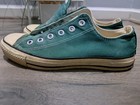 Converse 1980s  Made In Usa Rare Vintage Green Canvas Chuck Taylor Us 8