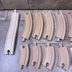  Imaginarium Wooden Train Track Lot 24 Pcs Toys R Us Fits Brio Thomas Friends