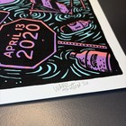 Pearl Jam 2020 San Diego Poster Screen Print Ward Sutton Ames Bros Signed   100