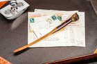 Hand Carved Wood British Bull Dog Antique Desk Letter Opener