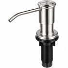 500ml Soap Dispenser For Kitchen Sink Stainless Steel Pump Head Brushed Nickel
