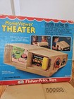Vintage 1977 Fisher Price Movie Viewer Theater  463 With Original Box   7 Movies