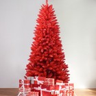Pvc Christmas Tree  Christmas Decorations  Red