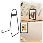 Yy Yearchy Plate Stand Holder For Wall Hanging Display Rack 8 x4 5 x4   Black 