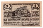 1921 Germany Nieheim Notgeld 1 Mark Note  3864 