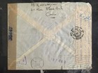 1944 Cairo Egypt Commercial Censored Cover To Du Pont Wilmington De Usa