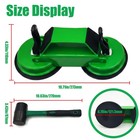 Dual Suction Cup Floor Gap Fix Tool For Laminate Vinyl Lvp Wood Flooring Gap   