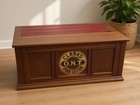 Antique Clark   s O n t  Spool Cotton Cabinet     6 Drawer Country Store Display