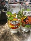 Vintage Set Of 6 Mcdonald s Camp Snoopy Collection Glass Set Schulz-