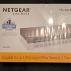 Netgear Prosafe Plus Gs116e 16 Port Gigabit Ethernet Managed Switch Brand New