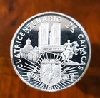 1967 Venezuela   400th Anniversary Founding Of Caracas Pure Silver Cameo Proof