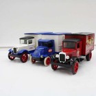  3  1990-91 Ertl Delivery Truck Bank Die-cast Model Lot 1 34 Scale Nib Zz3675