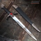 16  Medieval Knights Templar Stainless Steel Fixed Blade Dagger Knife